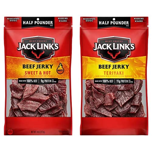 Jack Link's Beef Jerky Sweet and Hot + Teriyaki Review