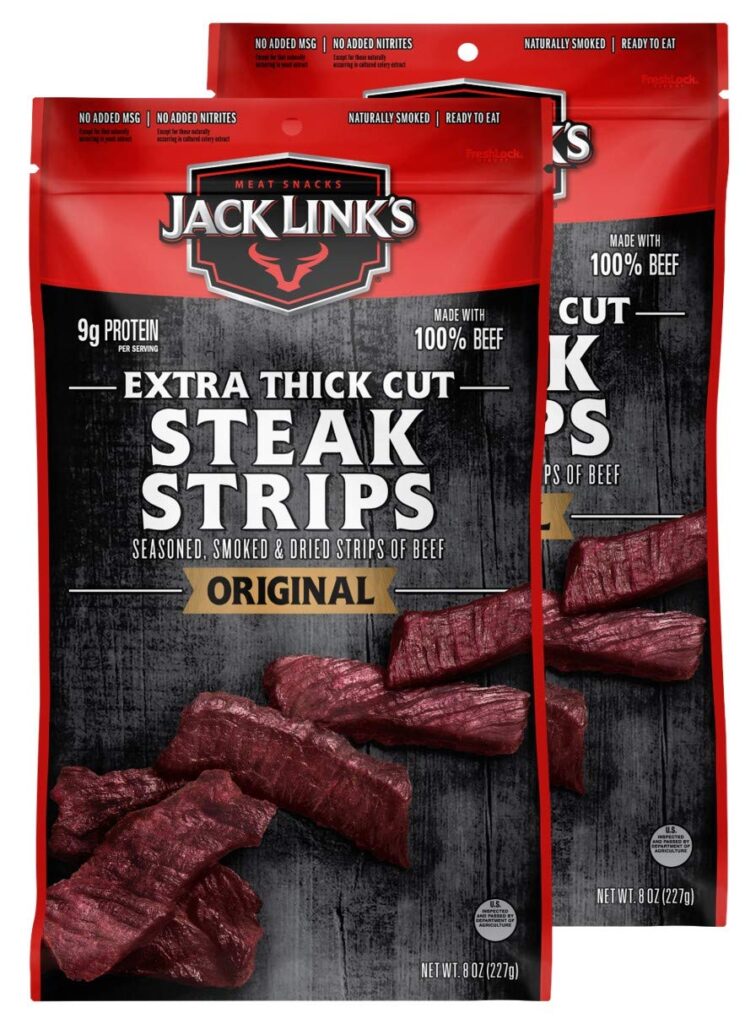 Jack Links Steak Strips Review