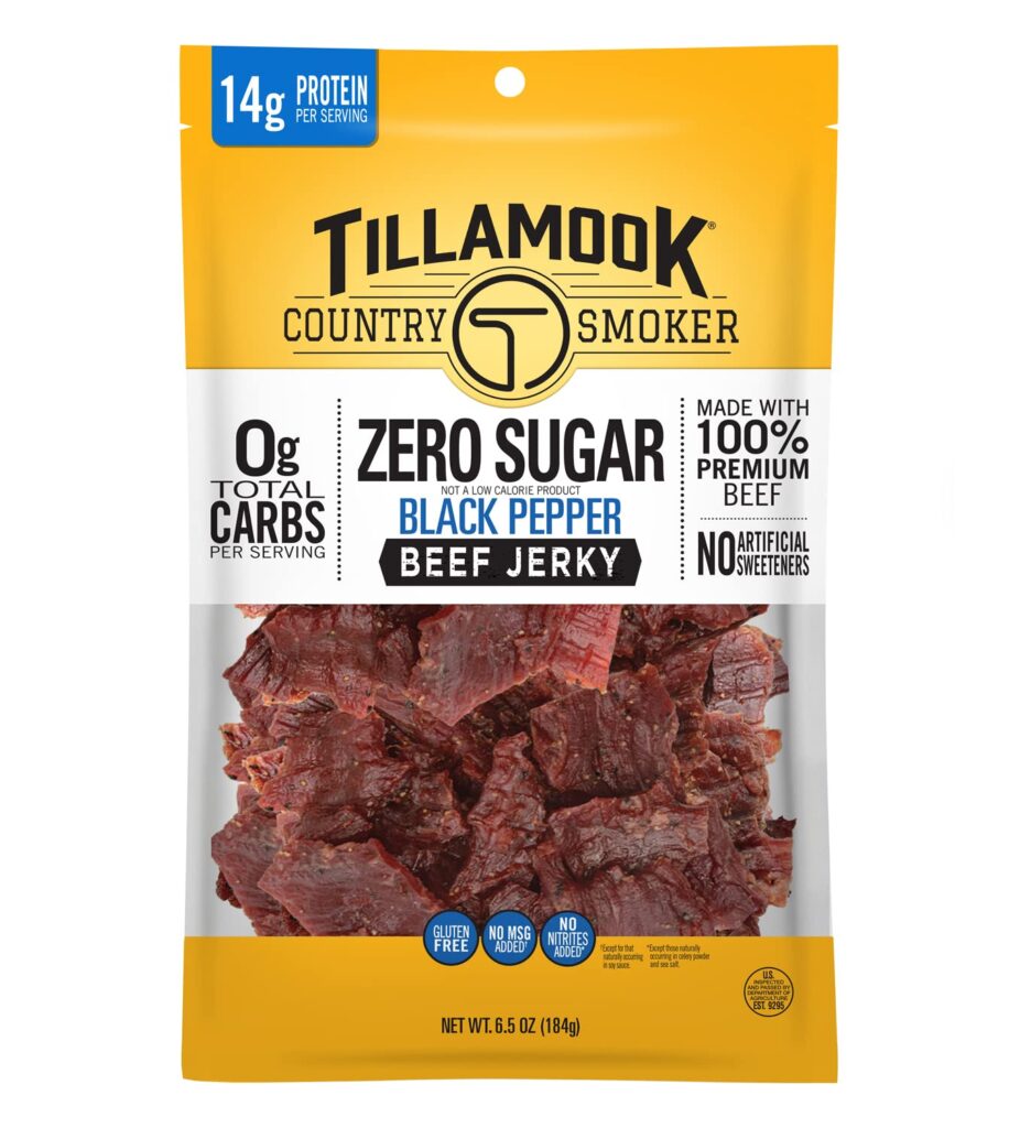 Tillamook Zero Sugar Beef Jerky Review