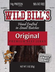 Wild Bills Hickory Smoked Beef Jerky Strips Review